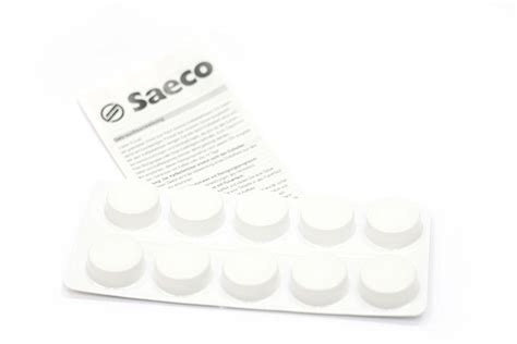 Saeco Espresso Machine Cleaner, Blister Pack of (10) tablets N3 free image download