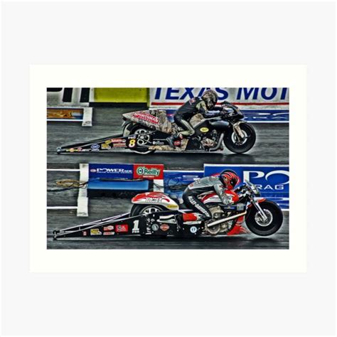 Drag Racing Art Prints | Redbubble