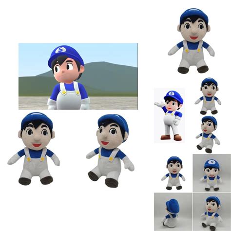 SMG3 Plush SMG4 Doll Your Favorite Game Character In Life Real | Shopee ...