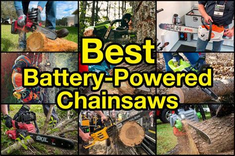 Best Battery Chainsaw Reviews 2024 | Best Cordless Chainsaws