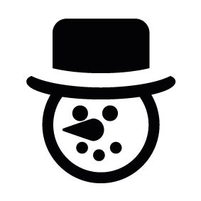 Christmas Snowman Silhouette | Silhouette of Christmas Snowman - ClipArt Best - ClipArt Best