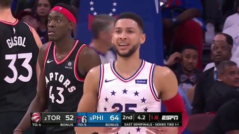 Philadelphia 76ers vs Toronto Raptors - Game 3 ECSF | 2019 NBA Playoffs ...