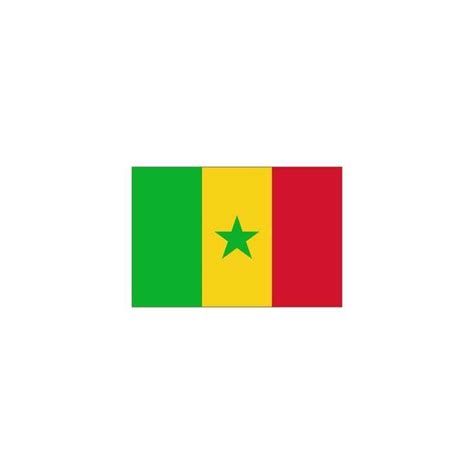 Sénégal drapeau » Voyage - Carte - Plan