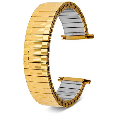 16-22mm, Mens Stretch Watch Band, Flex Radial Expansion Replacement ...