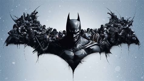 Downloaden Batmankünstlerisches Logo Arkham City 4k Wallpaper ...