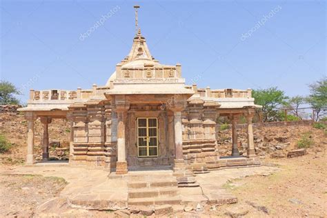 Fort and towers at Pavagadh Archaeological Park World Heritage Site ...