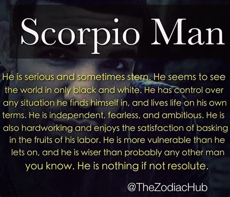 Scorpio Man: Understanding the Mysterious Zodiac Sign