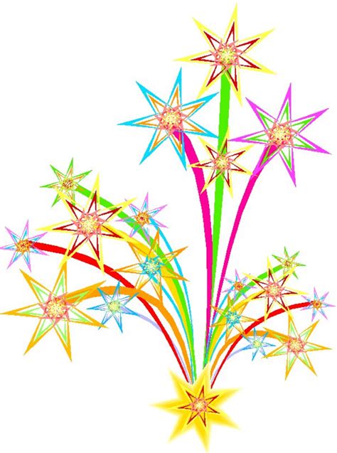 Fireworks clip art stars free clipart images - WikiClipArt