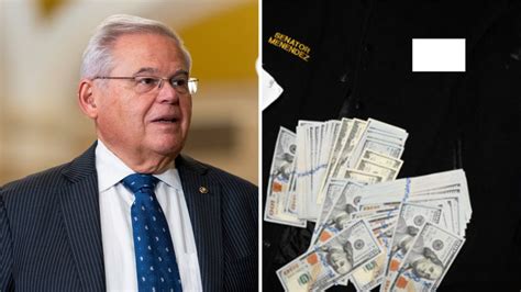 US senator Bob Menendez charged with bribery after wads of cash and gold bars found at home ...