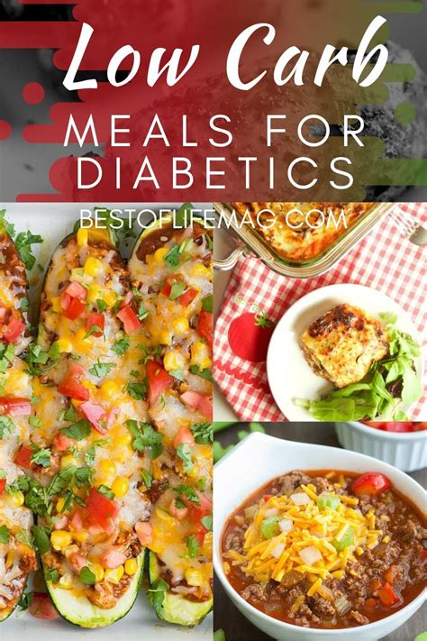 There are easy to make low carb meals for diabetics that are perfect ...