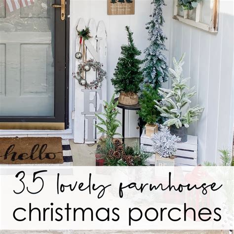 Rustic Front Porch Christmas Decorating Ideas | Shelly Lighting