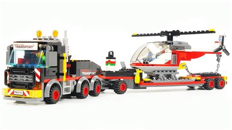 Lego City 60183 Heavy Cargo Transport - Lego Speed Build - YouTube