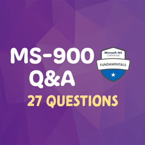 MS-900 Exam Q&A (27 Questions) - Susanth Sutheesh's Ko-fi Shop - Ko-fi ...