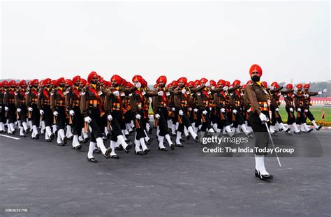 Indian Army Soldiers during Army Day Parade in New Delhi. News Photo ...