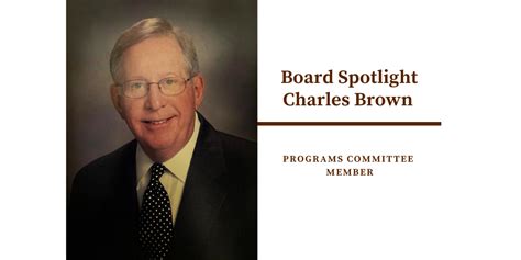 Golden LEAF Board Spotlight: Charles P. Brown - Golden LEAF Foundation