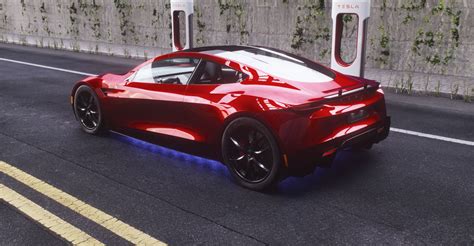 Tesla Roadster 2 with Interior 3D Model $177 - .3ds .unknown .c4d .dae .fbx .max .obj .stl - Free3D