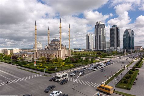 Mosque “Heart of Chechnya” in Grozny · Russia Travel Blog