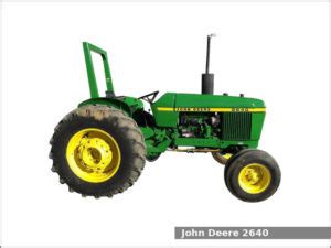 John Deere 2640 utility tractor: review and specs - Tractor Specs