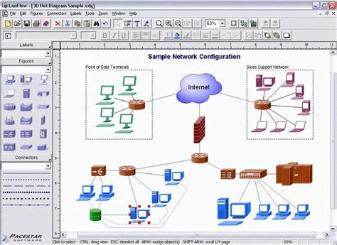 Network Schematic Tool Network Diagram Office Small Tool Sof