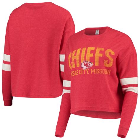 Kansas City Chiefs Women's Devote Long Sleeve T-Shirt - Red - Walmart.com