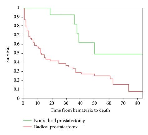 Overall survival of patients with prostate cancer after sustaining ...