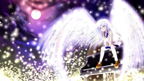 Kanade Tachibana with wings - Angel Beats! HD desktop wallpaper ...