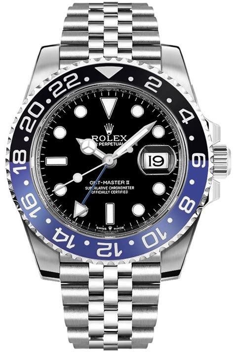 rolex gmt-master ii batman jubilee herrenuhr 126710blnr-0002 – Top Qualität Replik Rolex Uhren