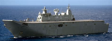 Canberra class Amphibious Landing Ship Helicopter Dock LSD Australian Navy