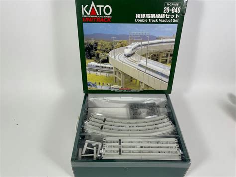 Kato Double Track Viaduct Set For Train N-Gauge 20-840