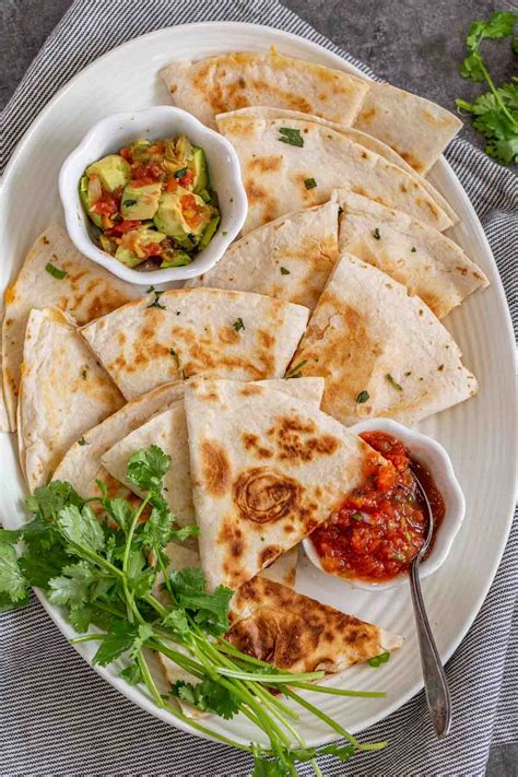 Cheese Quesadilla - Valentina's Corner