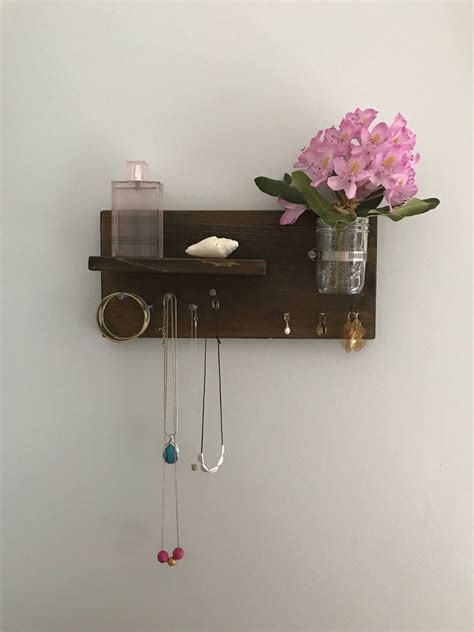 Jewelry Organizer // Wall Jewelry Organization // Necklace Holder - Etsy