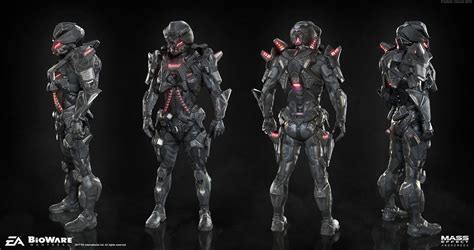 Frederic Daoust - Mass Effect: ANDROMEDA Remnant Armor Set