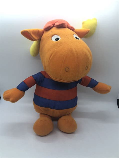 Mavin | Backyardigans Tyrone Plush Fisher Price 2005 Orange Moose ...