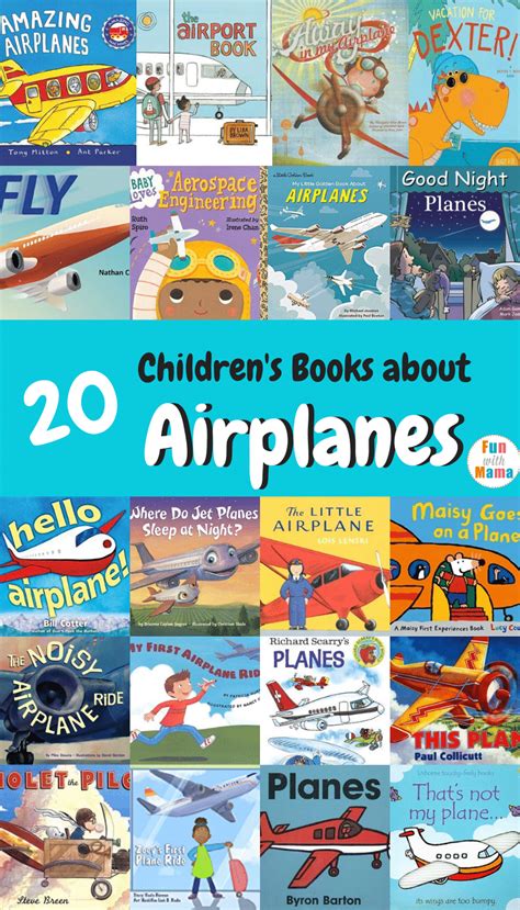 20 Children's Books about Airplanes - Fun with Mama