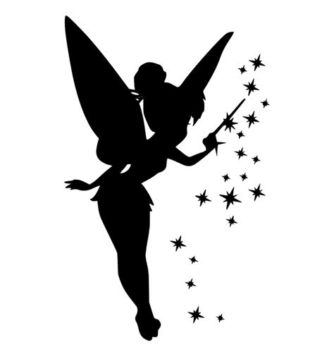 Free Tinkerbell Silhouette Images, Download Free Tinkerbell Silhouette ...