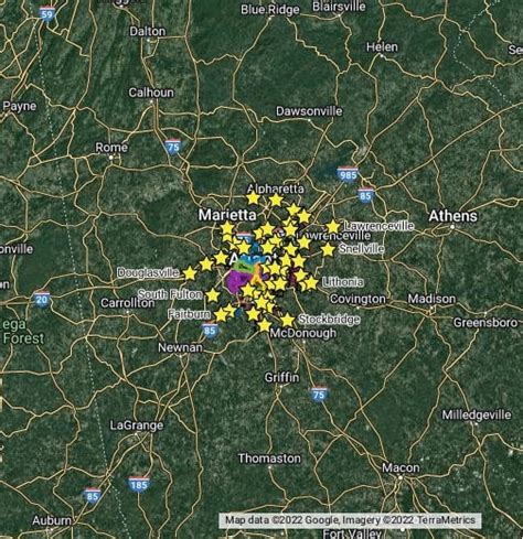 Detailed ATL Gangs & Hoods Map : r/Atlantology