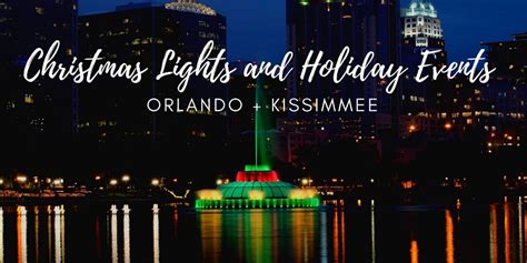 11+ Magical Christmas Lights in Orlando + Festive Things to Do