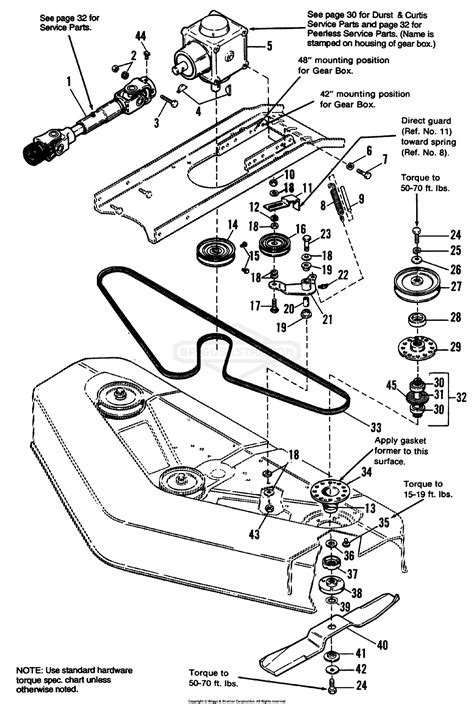 Simplicity 48 Mower Deck Diagram | Images and Photos finder