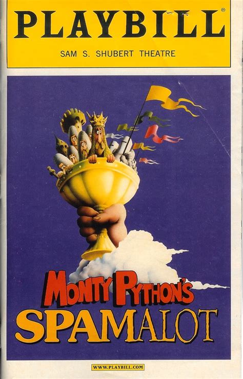 Spamalot * Monty Python's musical comedy based on Monty Python and the Holy Grail. | Broadway ...