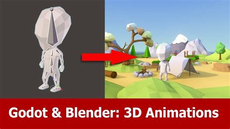 Blender & Godot : 3D Animations | Game inspiration, 3d animation, Animation