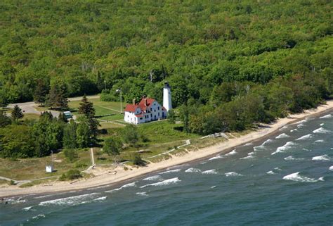 Point Iroquois Light Lighthouse in Sault Ste. Marie, MI, United States - lighthouse Reviews ...