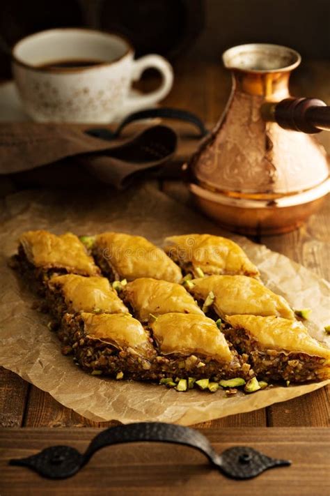 Homemade Baklava with Nuts and Honey Stock Image - Image of ingredient, arabic: 79811787