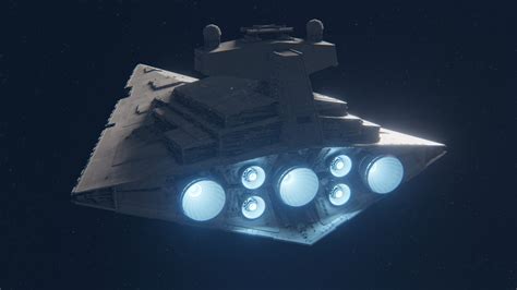 ArtStation - Imperial Star Destroyer Backside