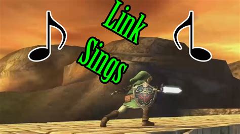 Link Sings: The Legend of Zelda theme song - YouTube