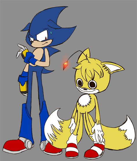 Metal Sonic and Tails Doll by YoungbloodValkyrie on DeviantArt