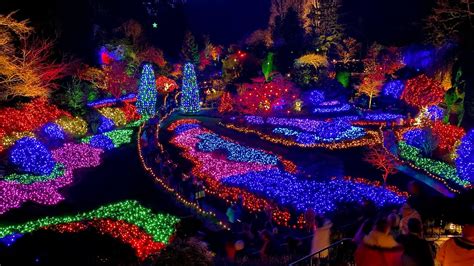 Butchart Gardens Winter Display | Fasci Garden