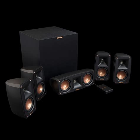 Klipsch reference speakers make home theaters look as good as they sound