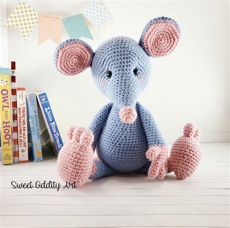 Rat Crochet Pattern Crochet Rat Rat Tutorial Crochet - Etsy