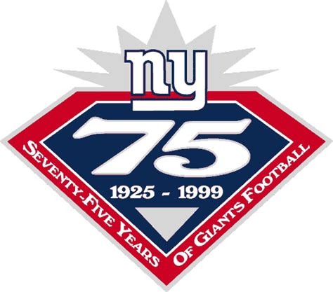 New York Giants Logo - Anniversary Logo - National Football League (NFL ...