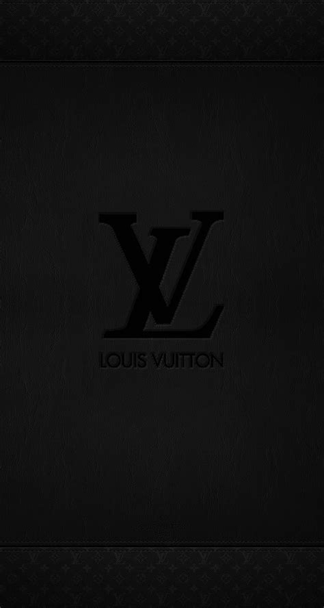 Black Louis Vuitton Hd Wallpaper